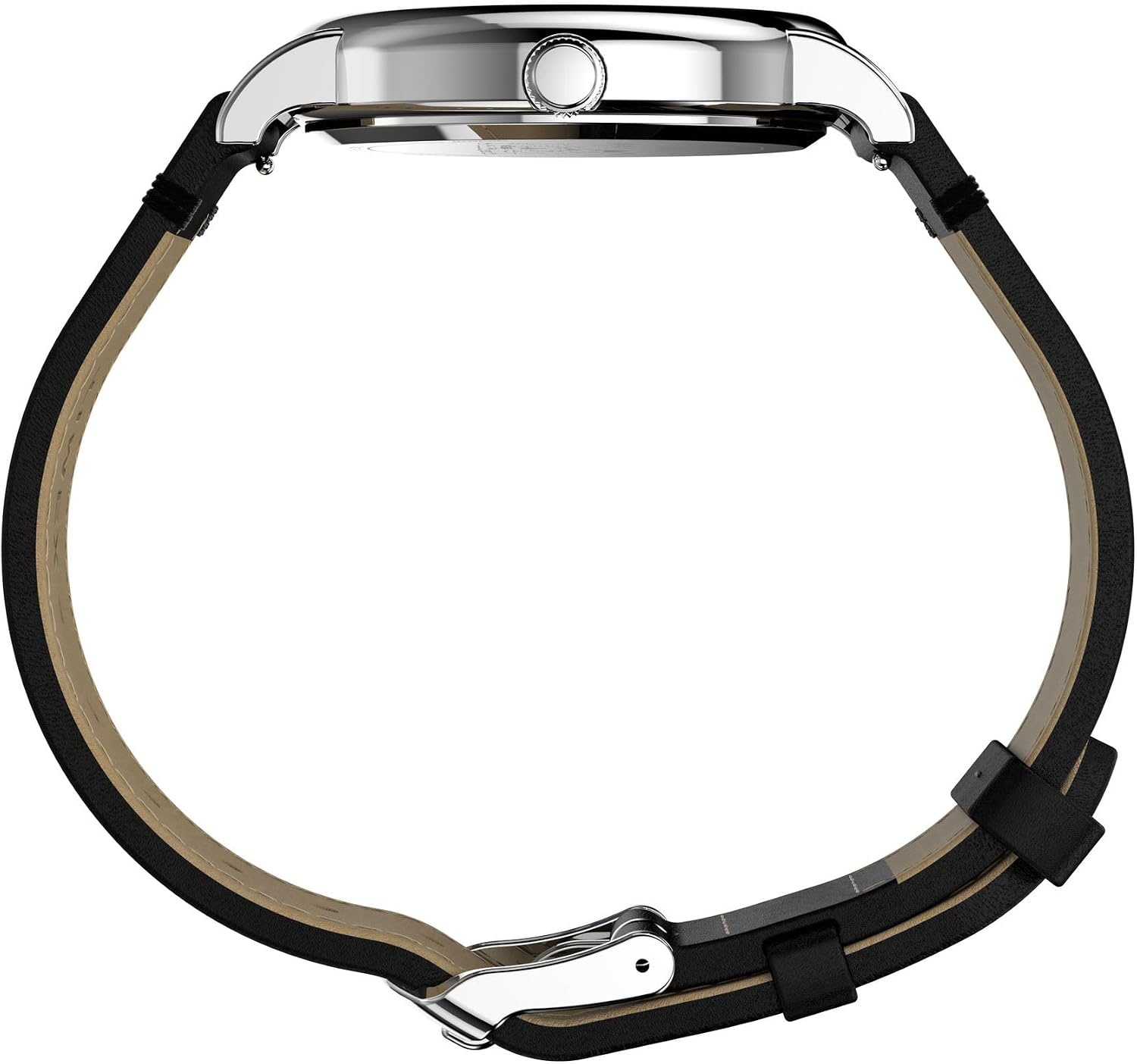 image:imageTimex Unisex Weekender 38mm WatchBlackSilverToneWhite