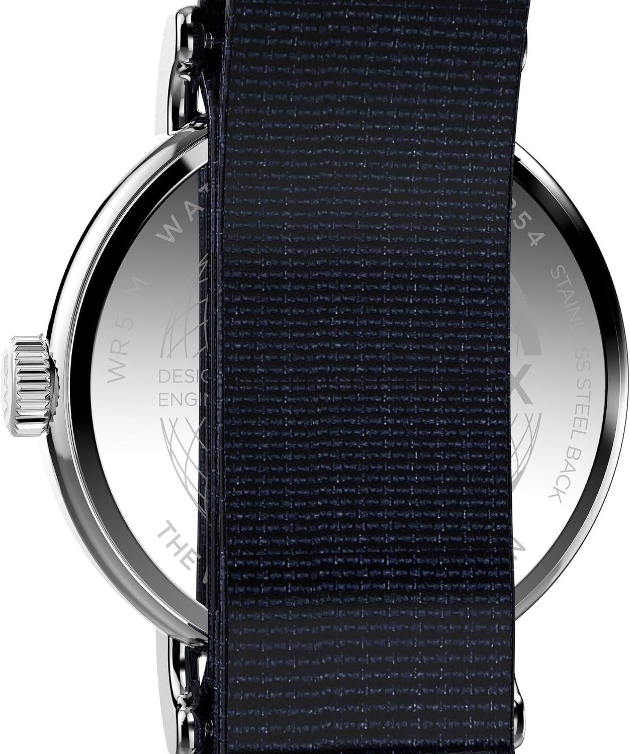 image:imageTimex Unisex Weekender 38mm WatchBlueSilverToneWhite