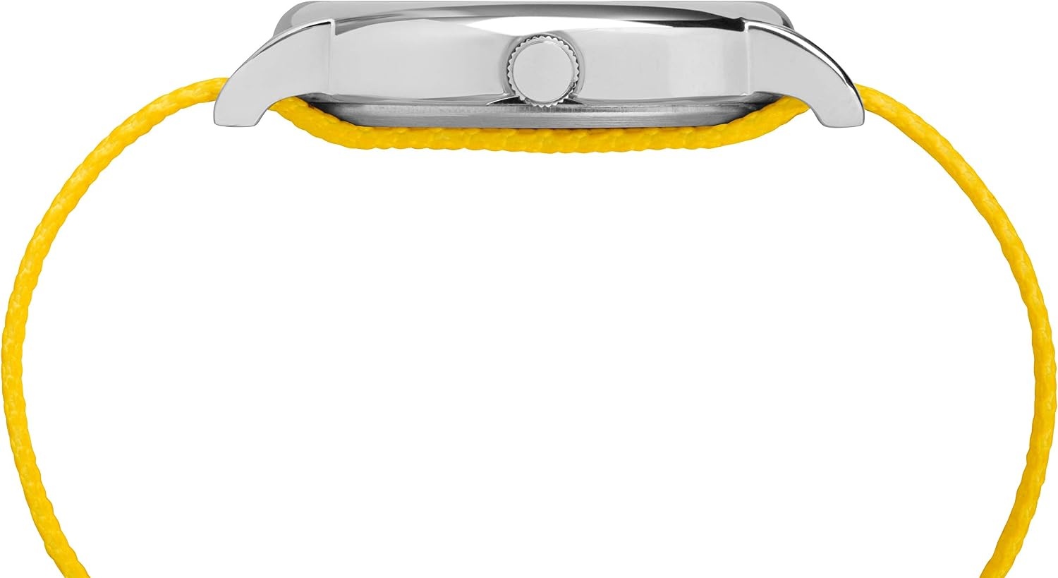 image:imageTimex Unisex Weekender 38mm WatchYellowWhiteSilverTone