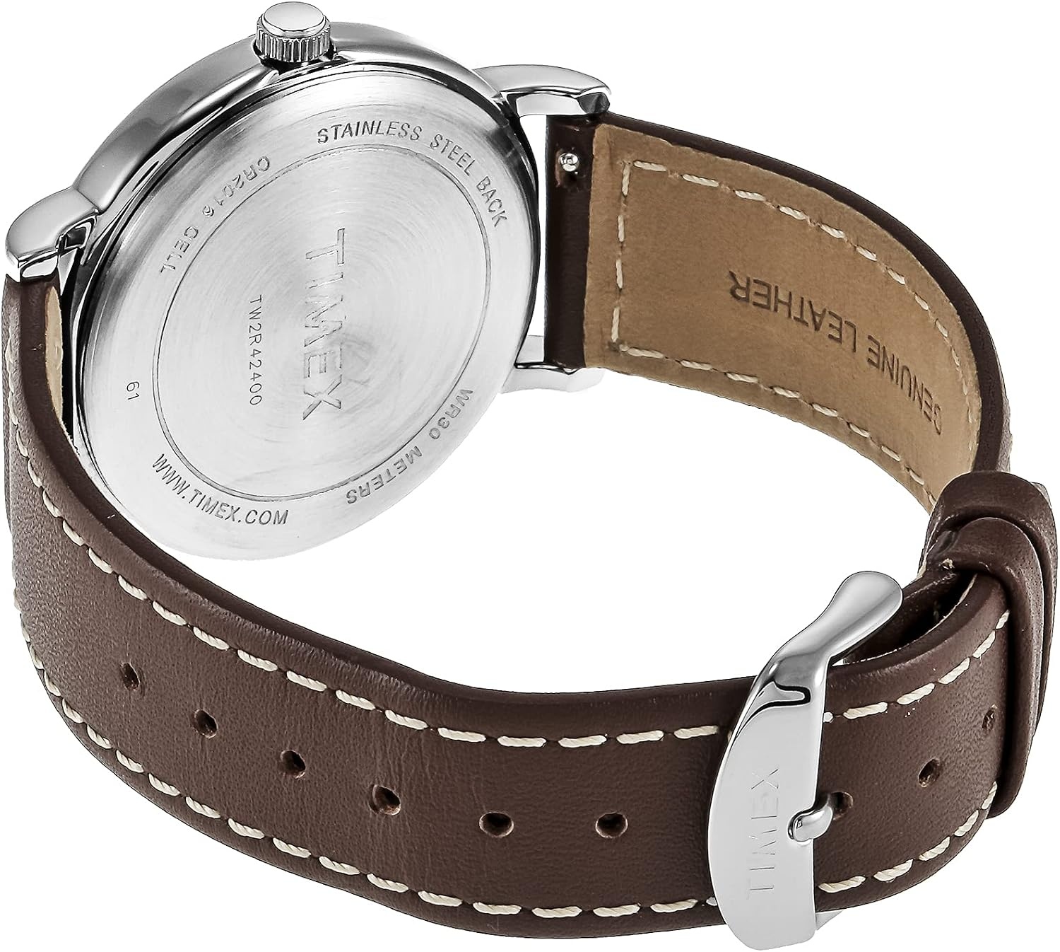 image:imageTimex Weekender 40mm WatchBrownCream
