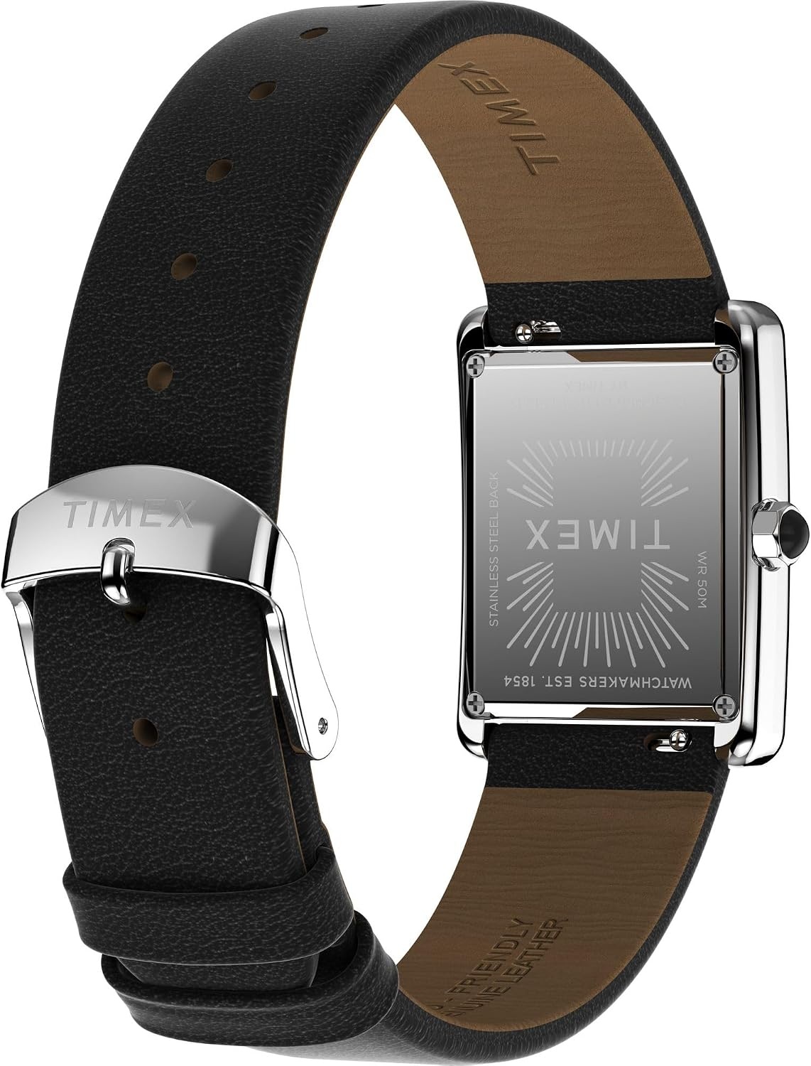 image:imageTimex Womens Hailey 24mm WatchBlackSilverToneBlack