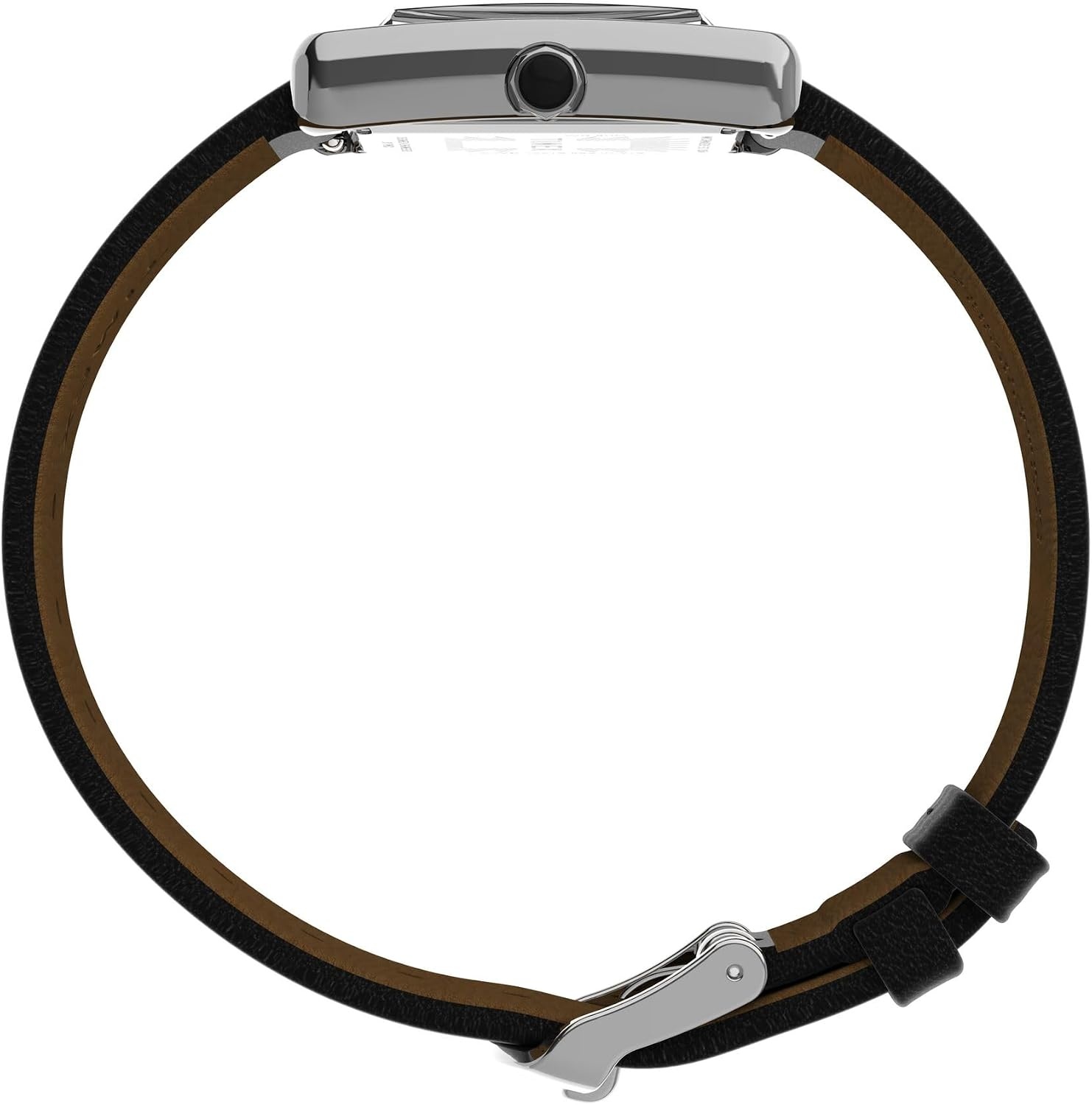 image:imageTimex Womens Hailey 24mm WatchBlackSilverToneBlack