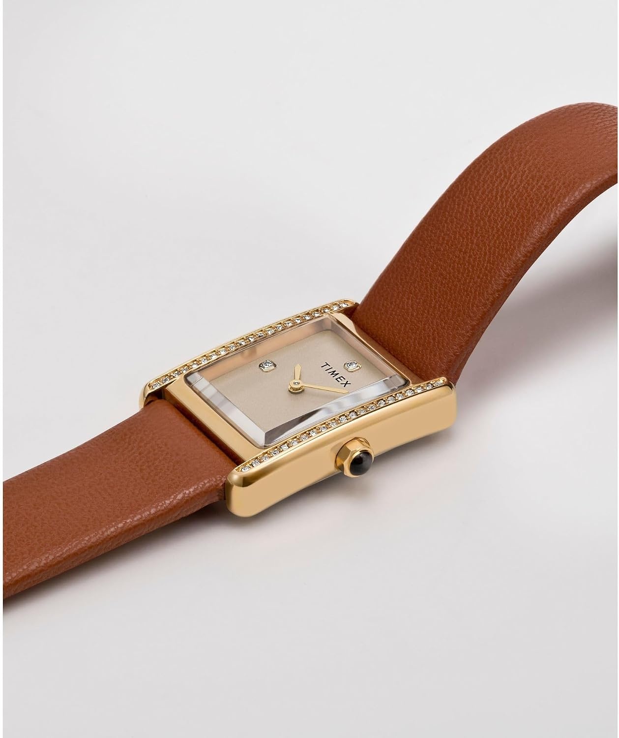 image:imageTimex Womens Hailey 24mm WatchBrownGoldToneGoldTone