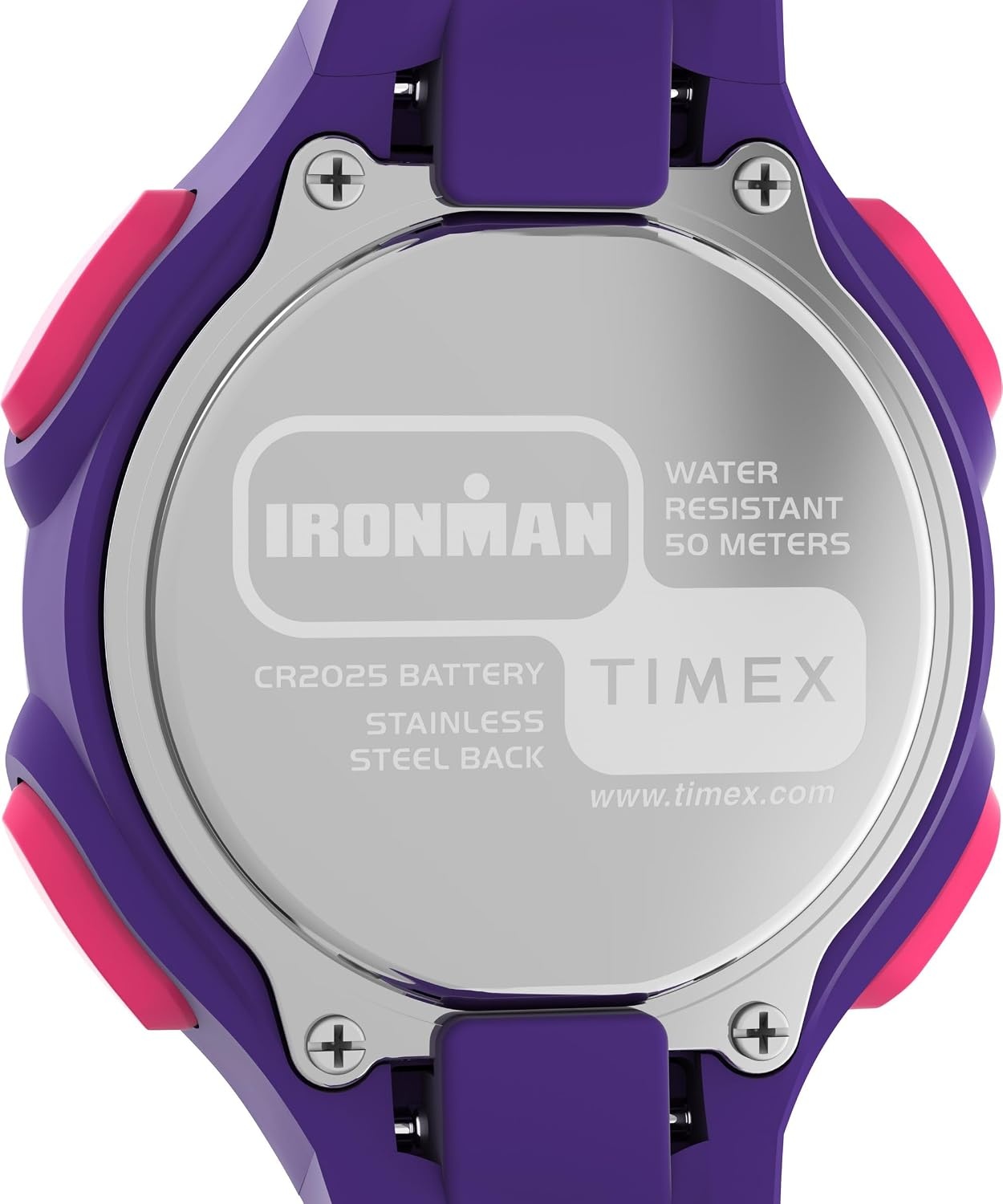 image:imageTimex Womens Ironman Triathlon Essential 30 34mm WatchPurpleDigitalPurple