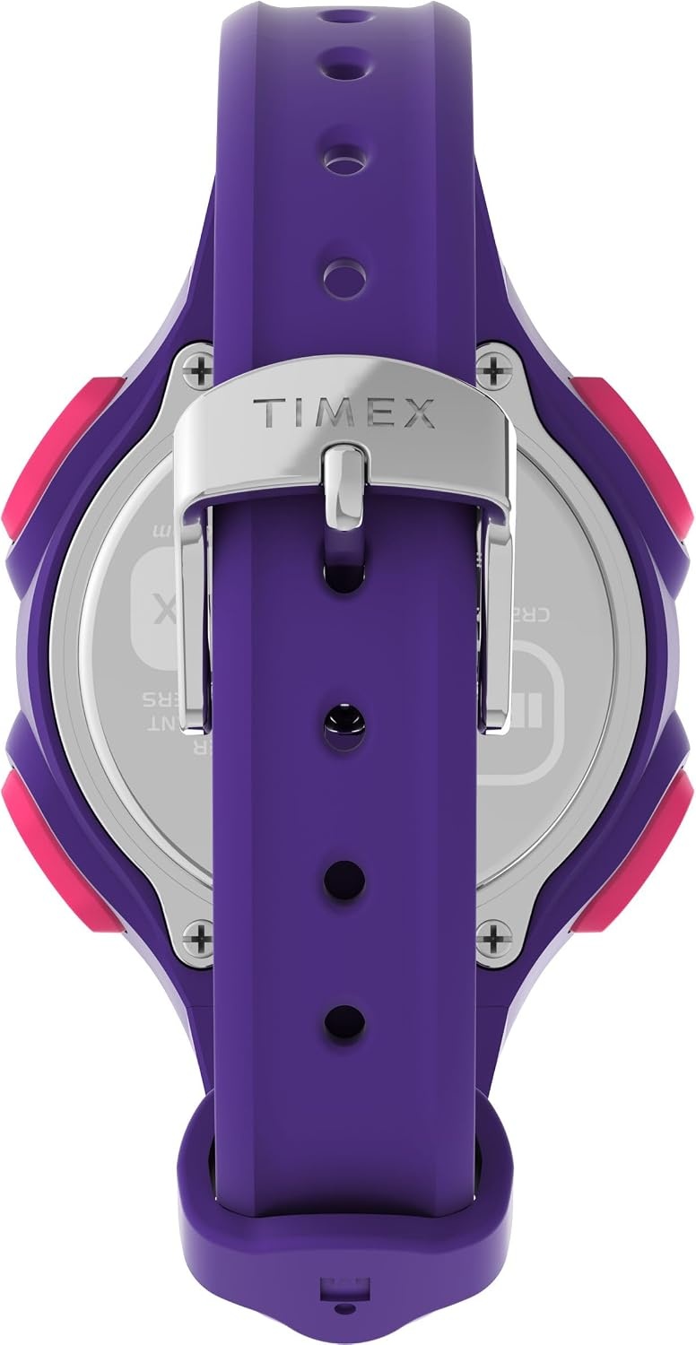 image:imageTimex Womens Ironman Triathlon Essential 30 34mm WatchPurpleDigitalPurple
