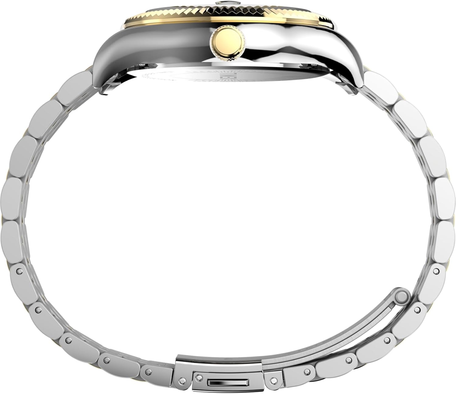 image:imageTimex Womens Legacy 34mm Watch TwoTone Bracelet SilverTone Dial TwoTone CaseTwoToneSilverToneTwoTone