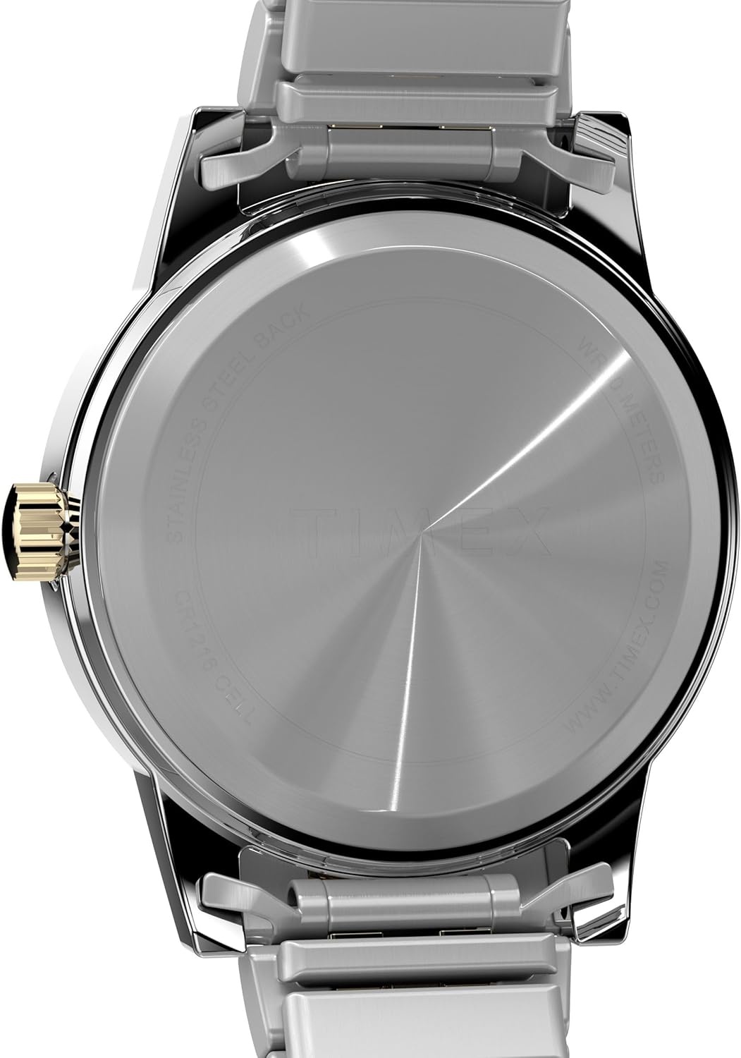 image:imageTimex Womens Main Street 25mm Watch SilverTone Expansion Band Mother of Pearl Dial SilverTone CaseTwoToneMother of PearlTwoTone