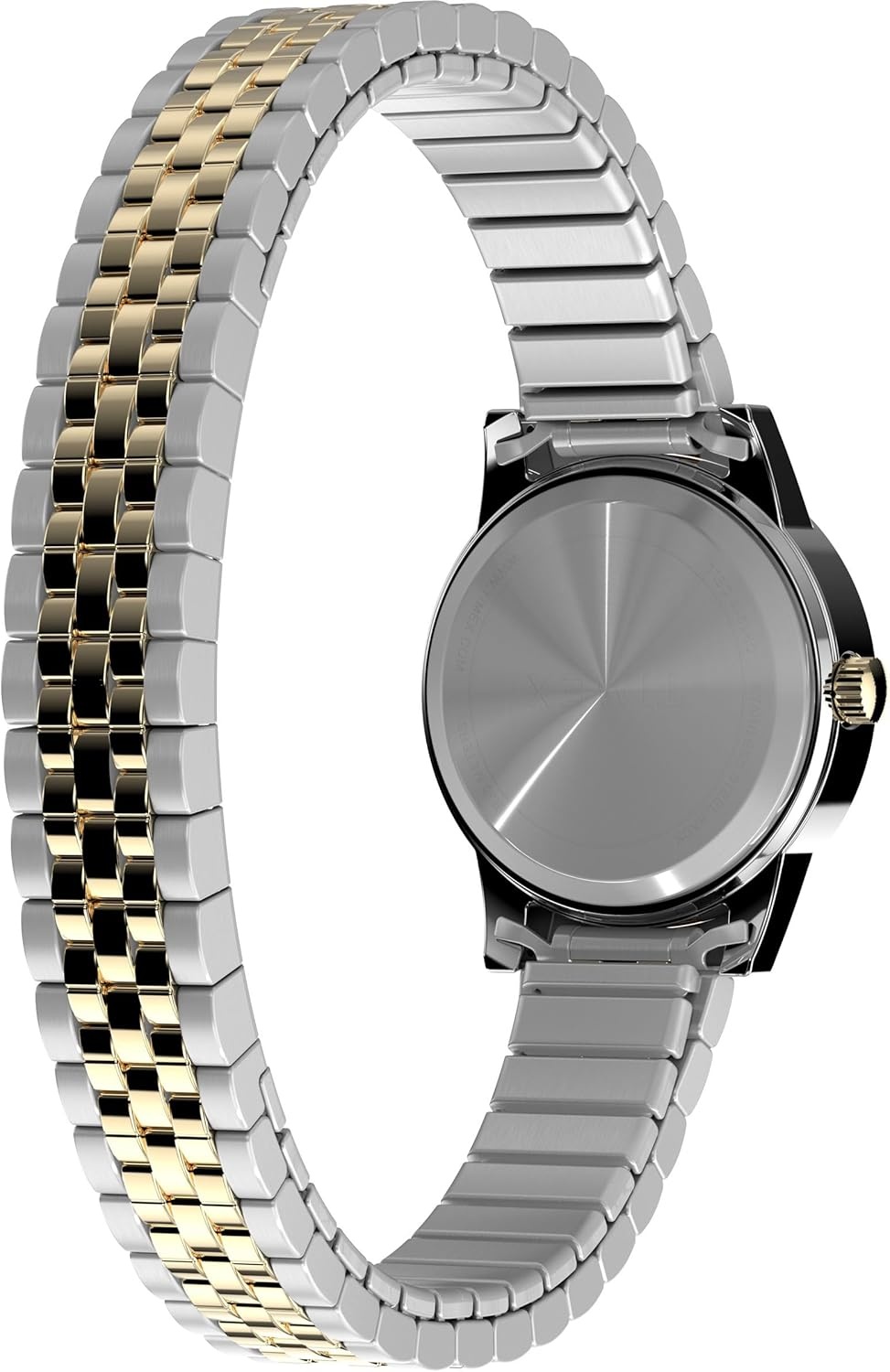 image:imageTimex Womens Main Street 25mm Watch SilverTone Expansion Band Mother of Pearl Dial SilverTone CaseTwoToneMother of PearlTwoTone