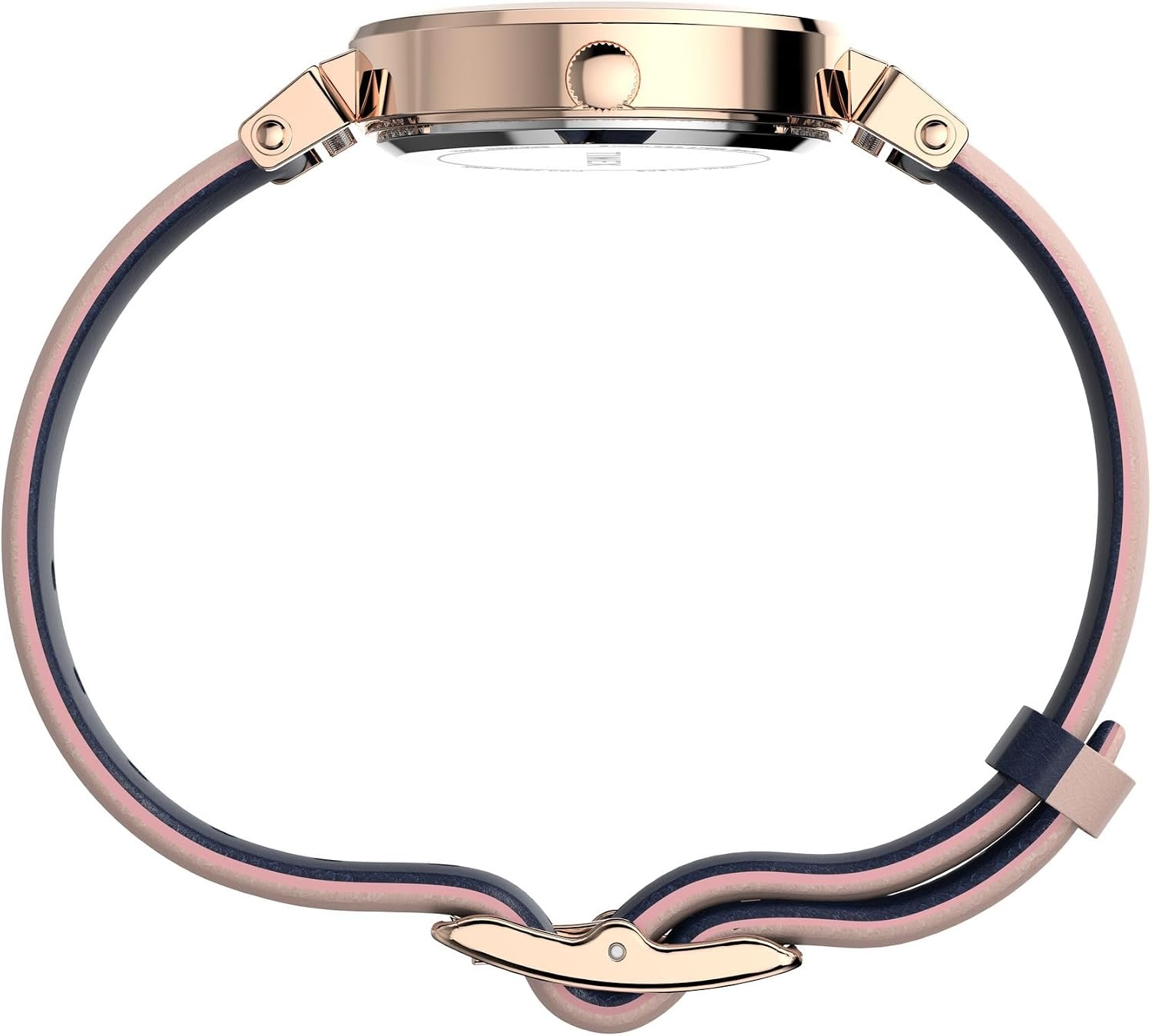 image:imageTimex Womens Main Street 31mm Watch Pink Strap Silver Dial Rose GoldTone CasePinkRose GoldToneSilver