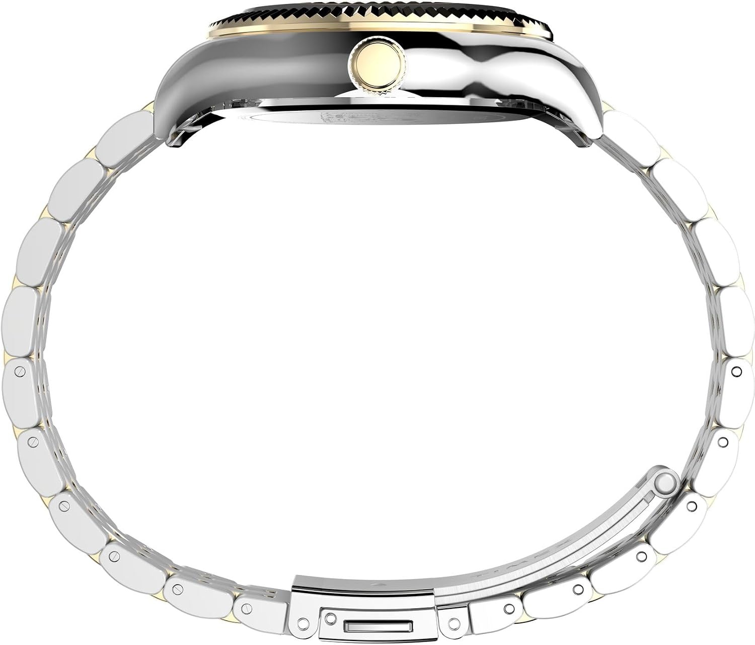 image:imageTimex Womens Peanuts Legacy 34mm Watch TwoTone Bracelet White Dial TwoTone Case