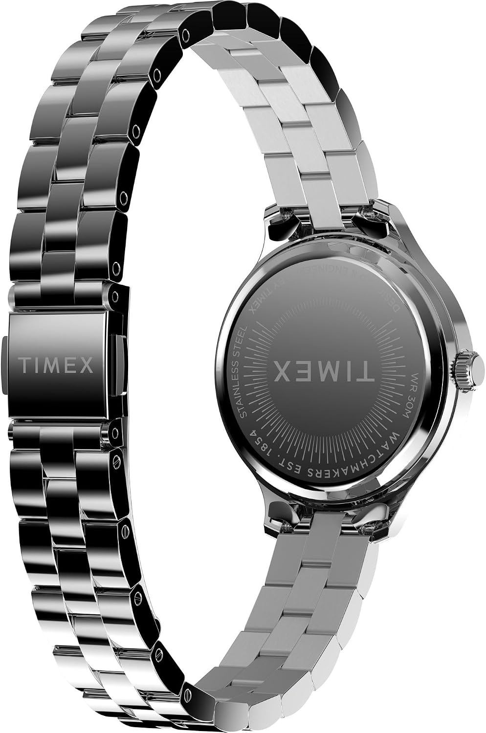 image:imageTimex Womens Peyton 32mm WatchSilverToneSilverToneBlue