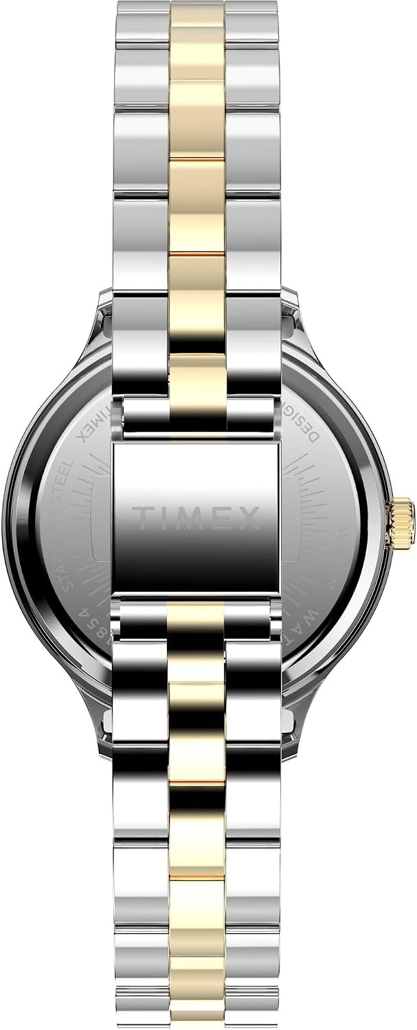 image:imageTimex Womens Peyton 32mm WatchTwoToneSilverToneSilverTone