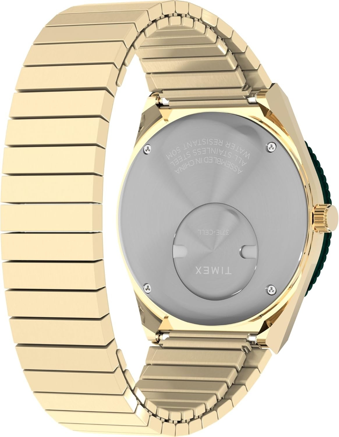 image:imageTimex Womens Q 36mm WatchGoldToneGoldToneGreen