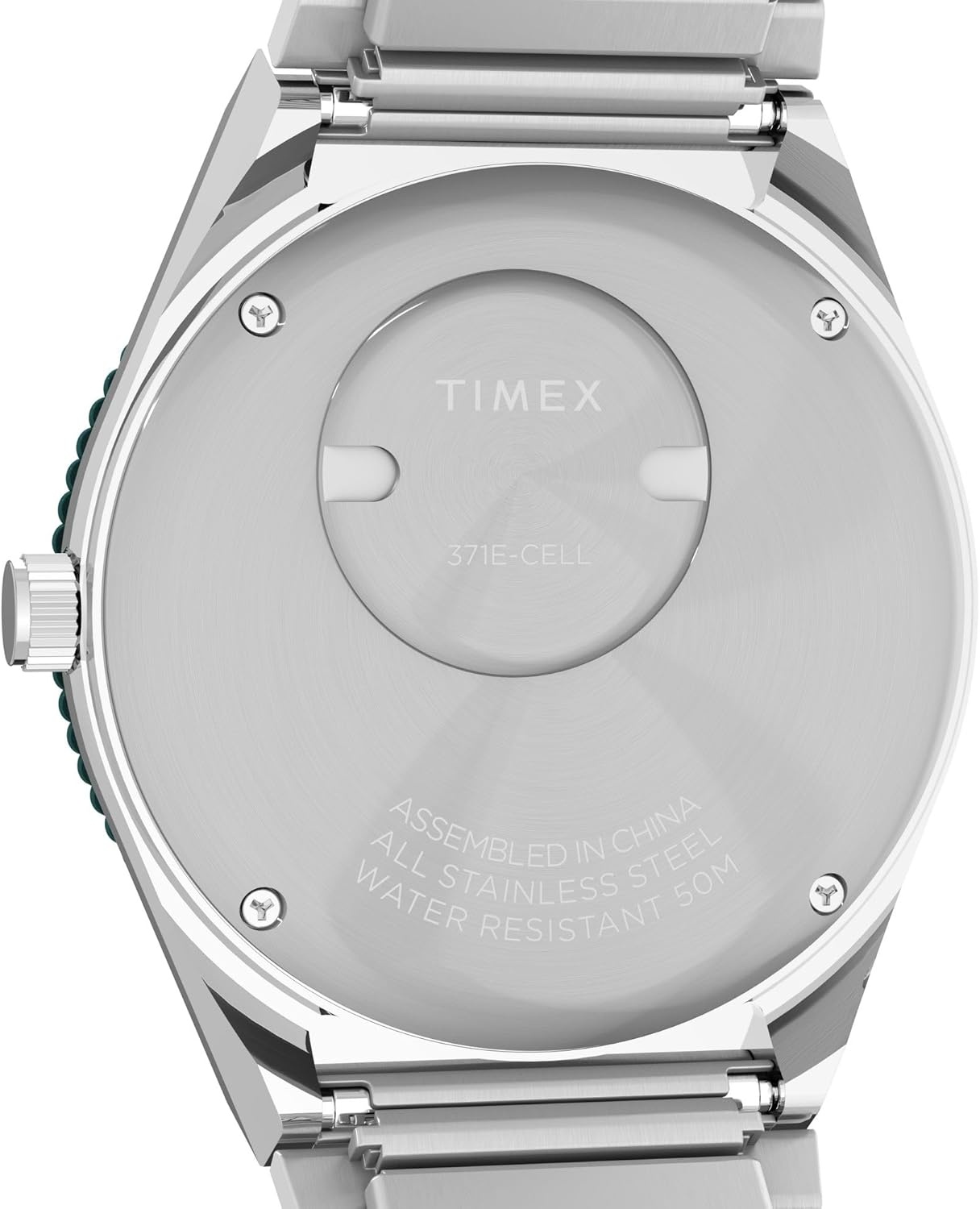 image:imageTimex Womens Q 36mm WatchTwoToneSilverToneBlue