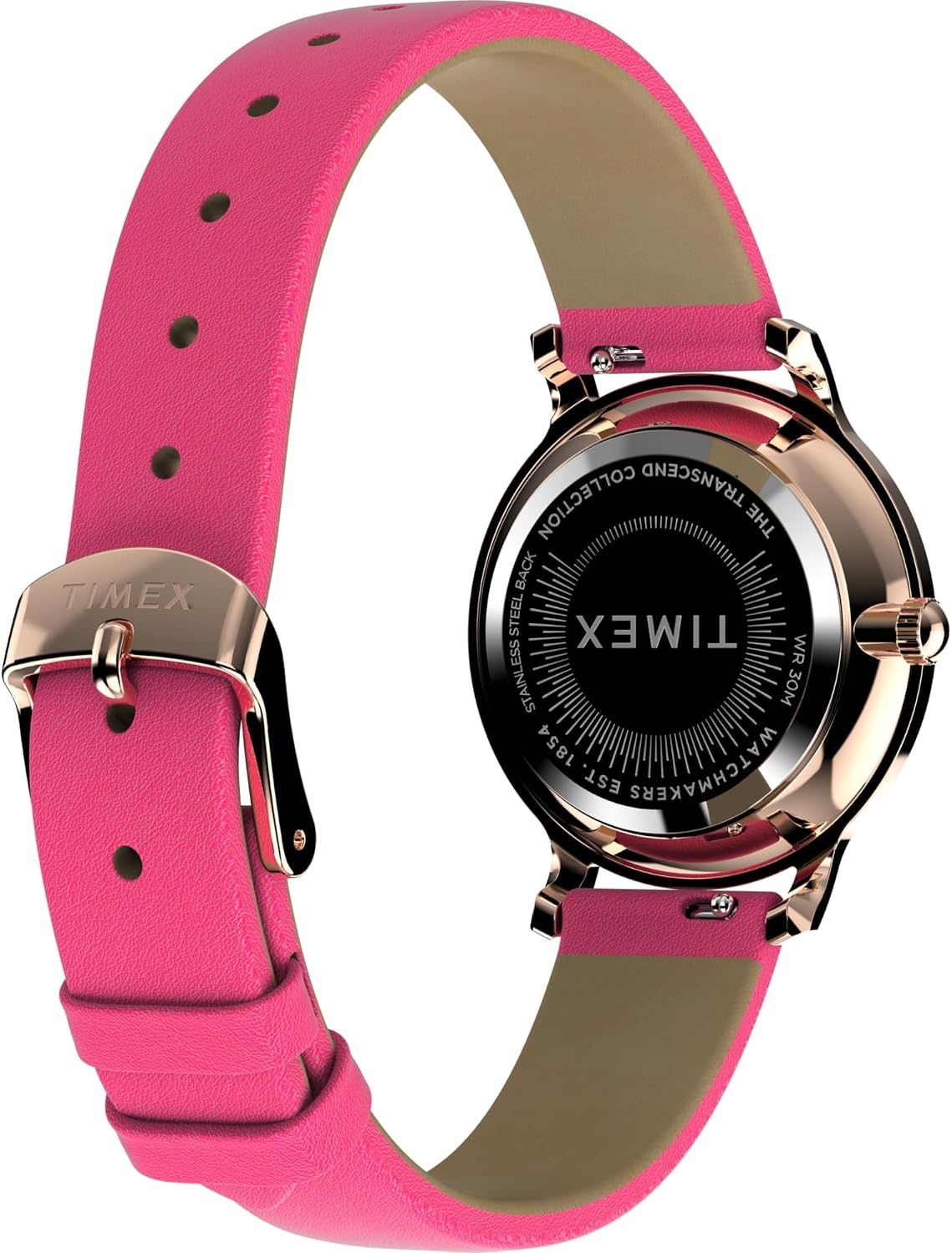 image:imageTimex Womens Transcend 31mm WatchPinkSilverToneRose GoldTone