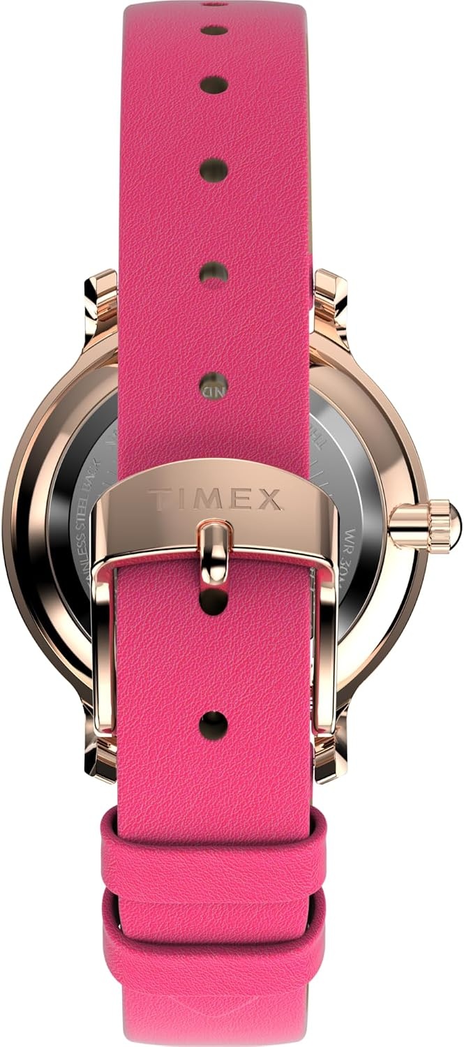image:imageTimex Womens Transcend 31mm WatchPinkSilverToneRose GoldTone