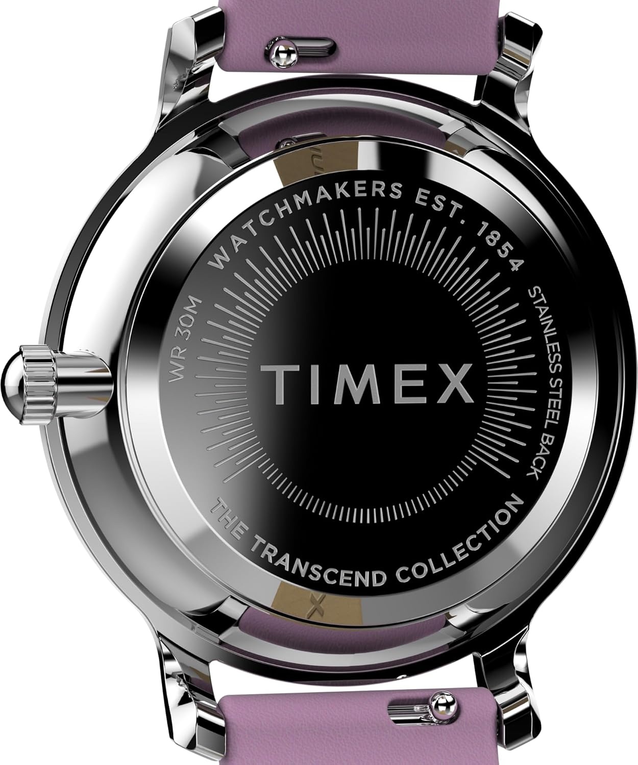 image:imageTimex Womens Transcend 31mm WatchPurpleSilverToneSilverTone