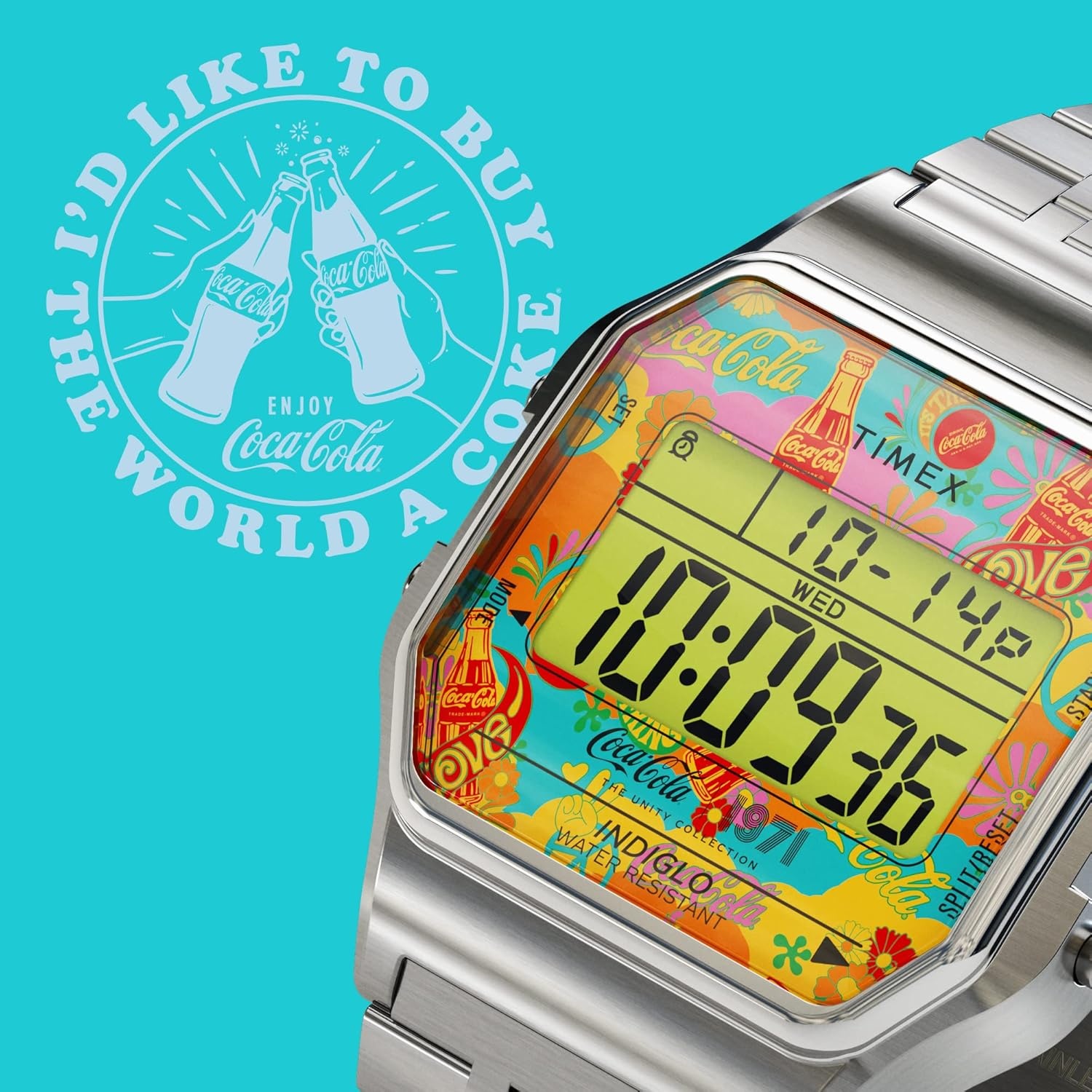 image:imageTimex x CocaCola 1971 Unity Watch CollectionT80 Unity