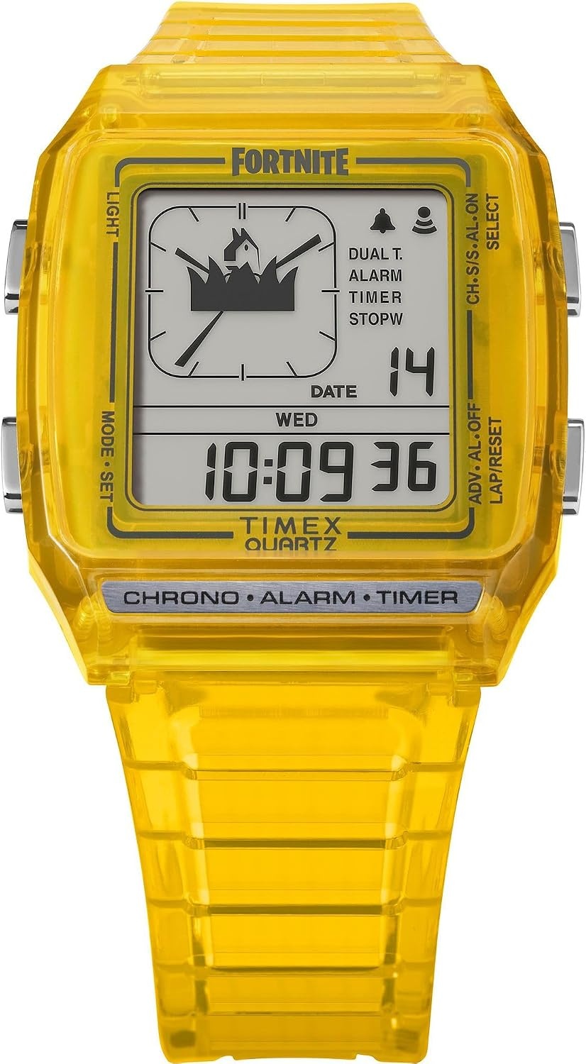 image:imageTimex x Fortnite Mens WatchYellowYellowDigital