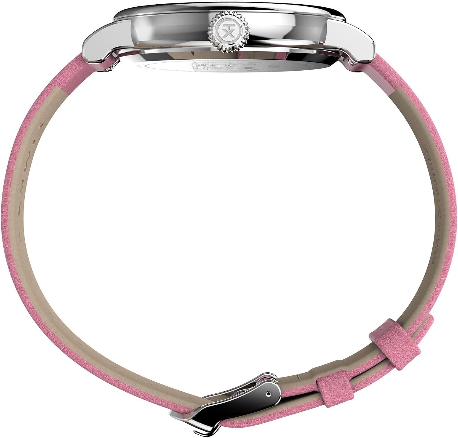 image:imageTimex x Peanuts Unisex Waterbury Standard 40mm WatchPinkSilverToneWhite