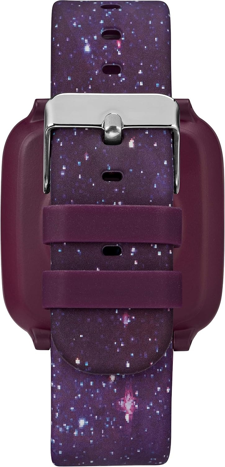 image:imageiConnect By Timex Kids Active 37mm Smartwatch with Heart Rate Notifications and Activity TrackingPurple Galaxy