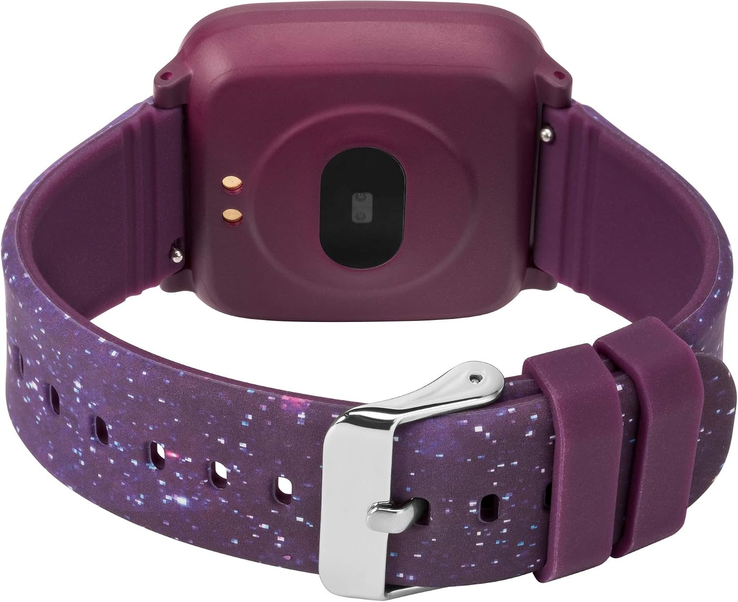 image:imageiConnect By Timex Kids Active 37mm Smartwatch with Heart Rate Notifications and Activity TrackingPurple Galaxy