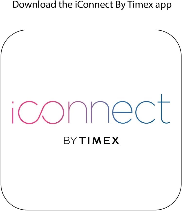 image:imageiConnect by Timex Classic Round Touchscreen Smartwatch with Heart Rate Notifications and TwoWay Bluetooth CallingWhiteSilverTone