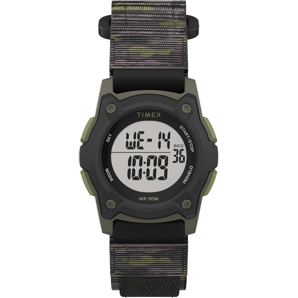 image:imageTIMEX TIME MACHINES 35mm Camo Fast Wrap Kids Digital Watch