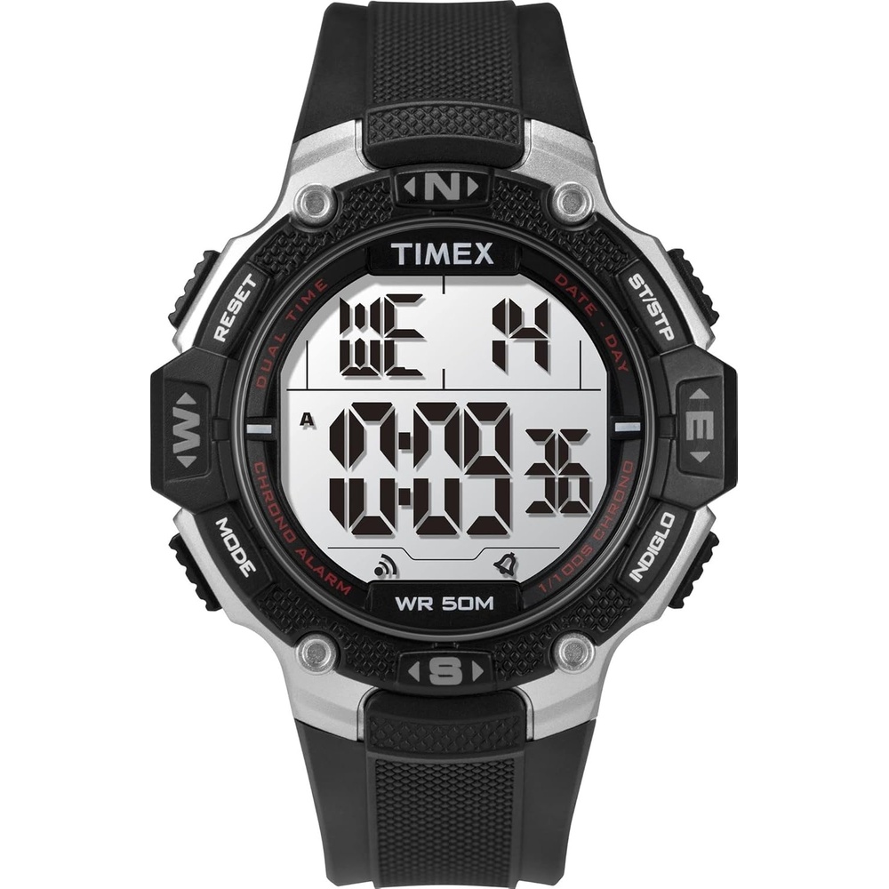 image:imageTimex Mens DGTL Rugged 46mm WatchBlackGray