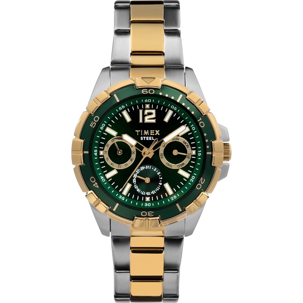 image:imageTimex Mens Dress 44mm WatchTwoTone