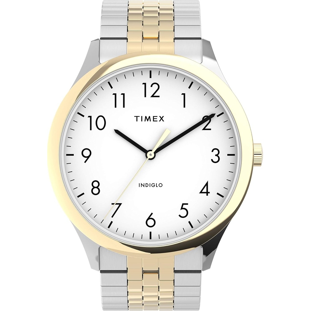 image:imageTimex Mens Easy Reader WatchTwoToneTwoToneWhite40mm
