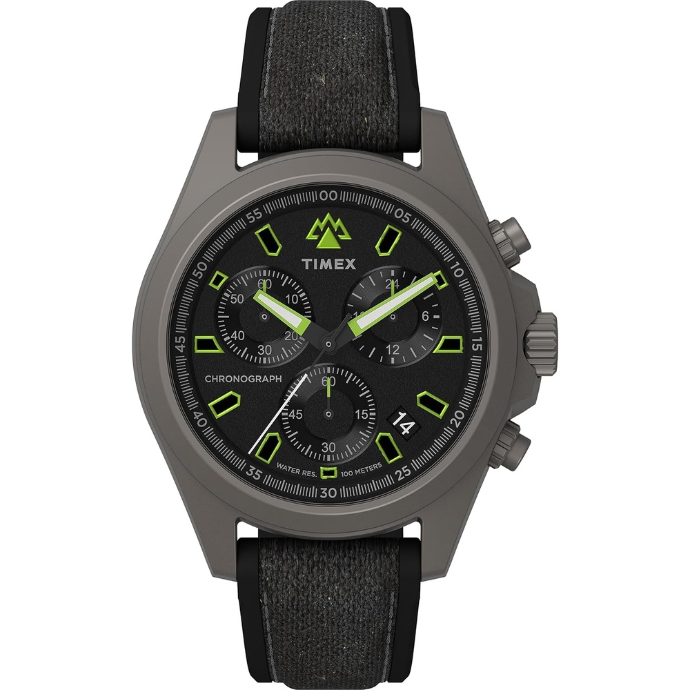 image:imageTimex Mens Expedition North Field Post 43mm WatchBlackBlackTitanium