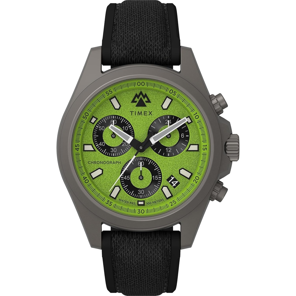 image:imageTimex Mens Expedition North Field Post 43mm WatchBlackGreenTitanium