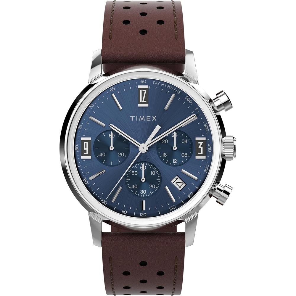 image:imageTimex Mens Marlin 40mm WatchBrownGreenStainless Steel