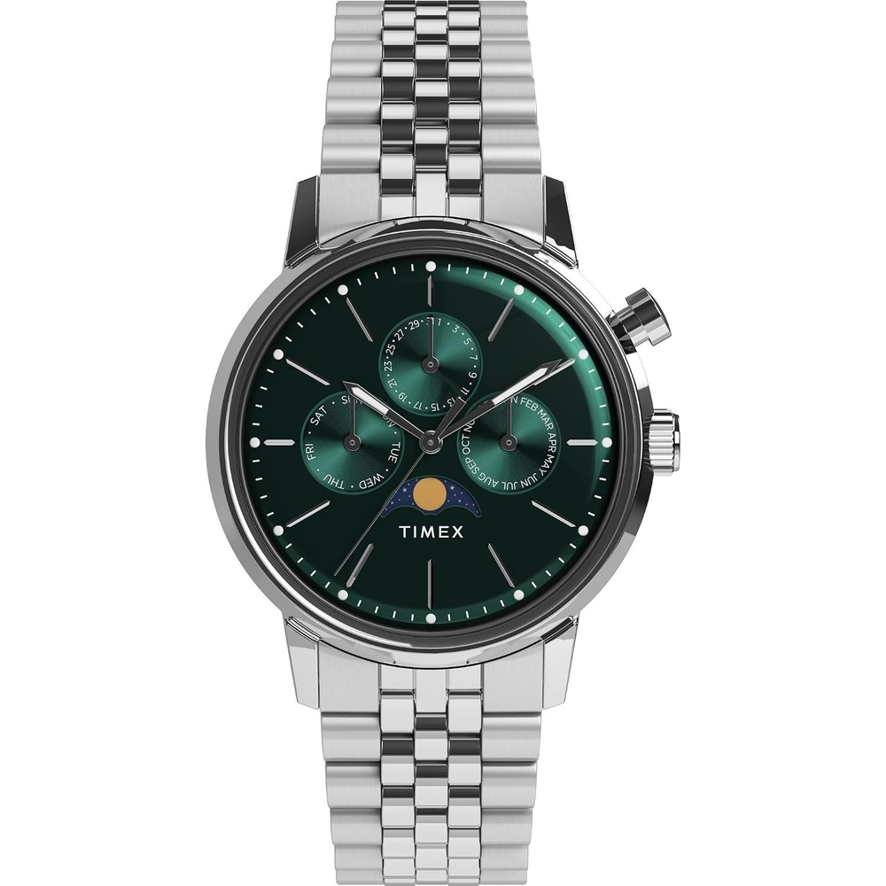 image:imageTimex Mens Marlin 40mm WatchStainless SteelStainless SteelGreen