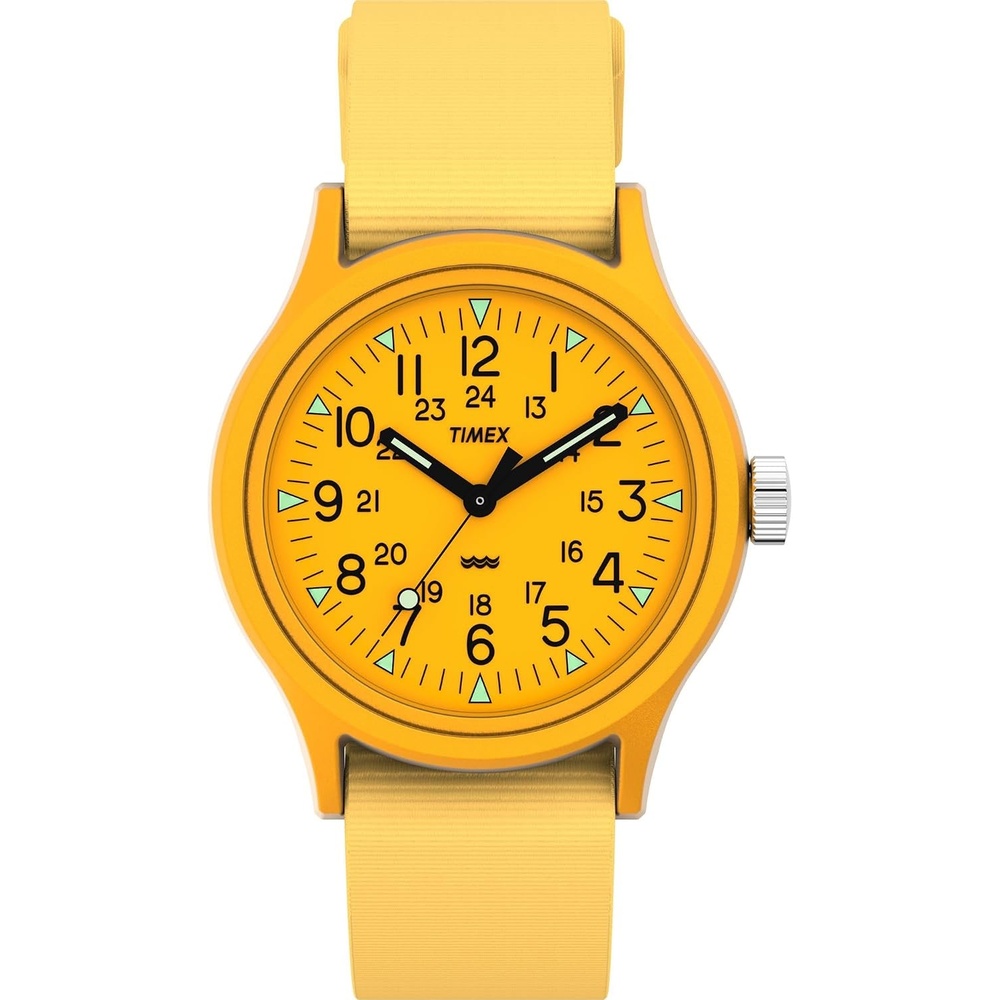 image:imageTimex Mens Mk1 36mm WatchYellowYellowYellow