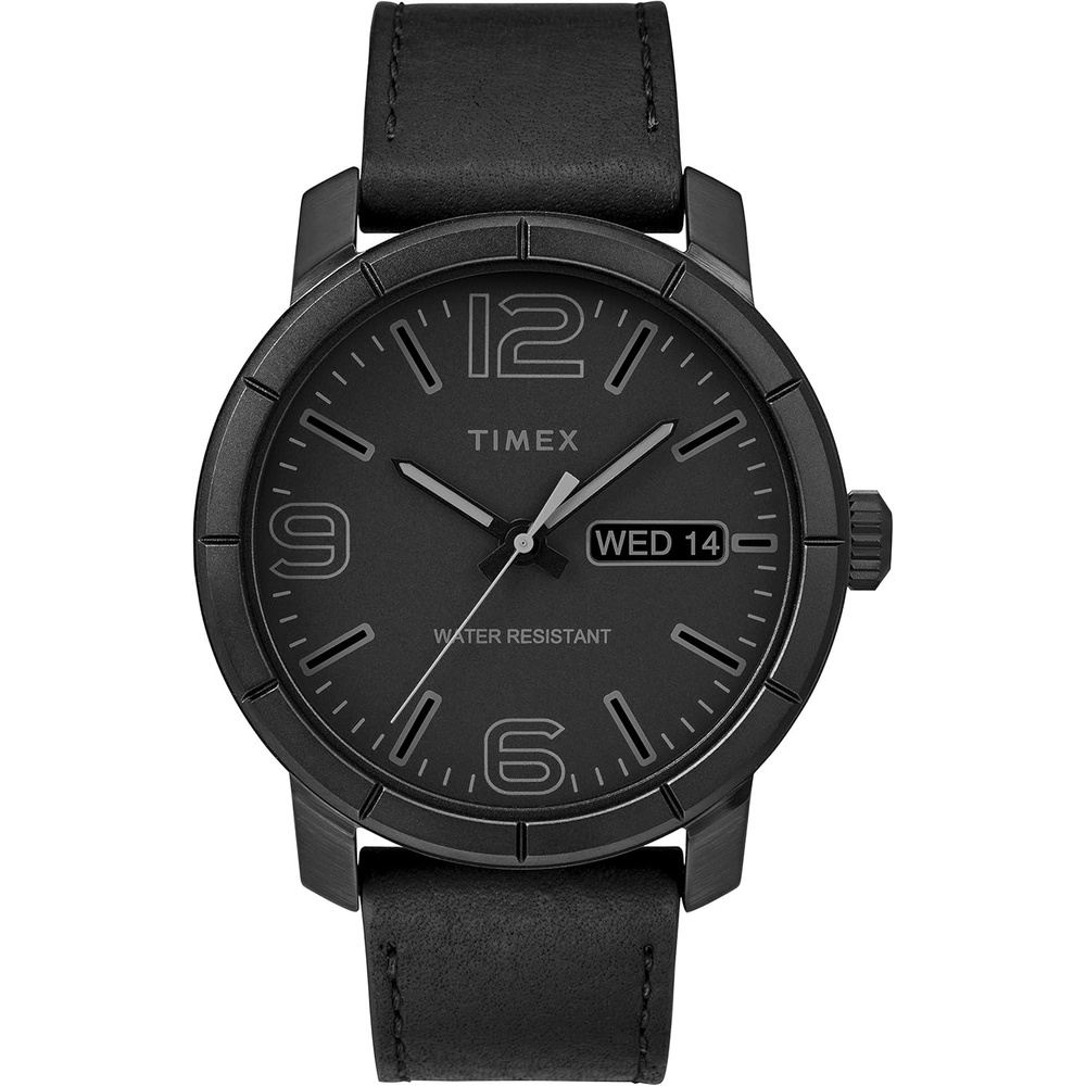 image:imageTimex Mens Mod 44 Leather Strap WatchBlack