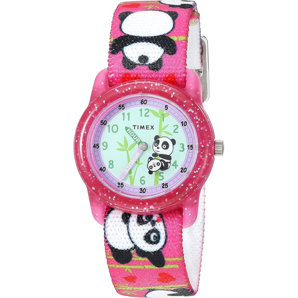 image:imageTimex TIME Machines 28mm Black Fast Wrap Kids WatchPinkPandas