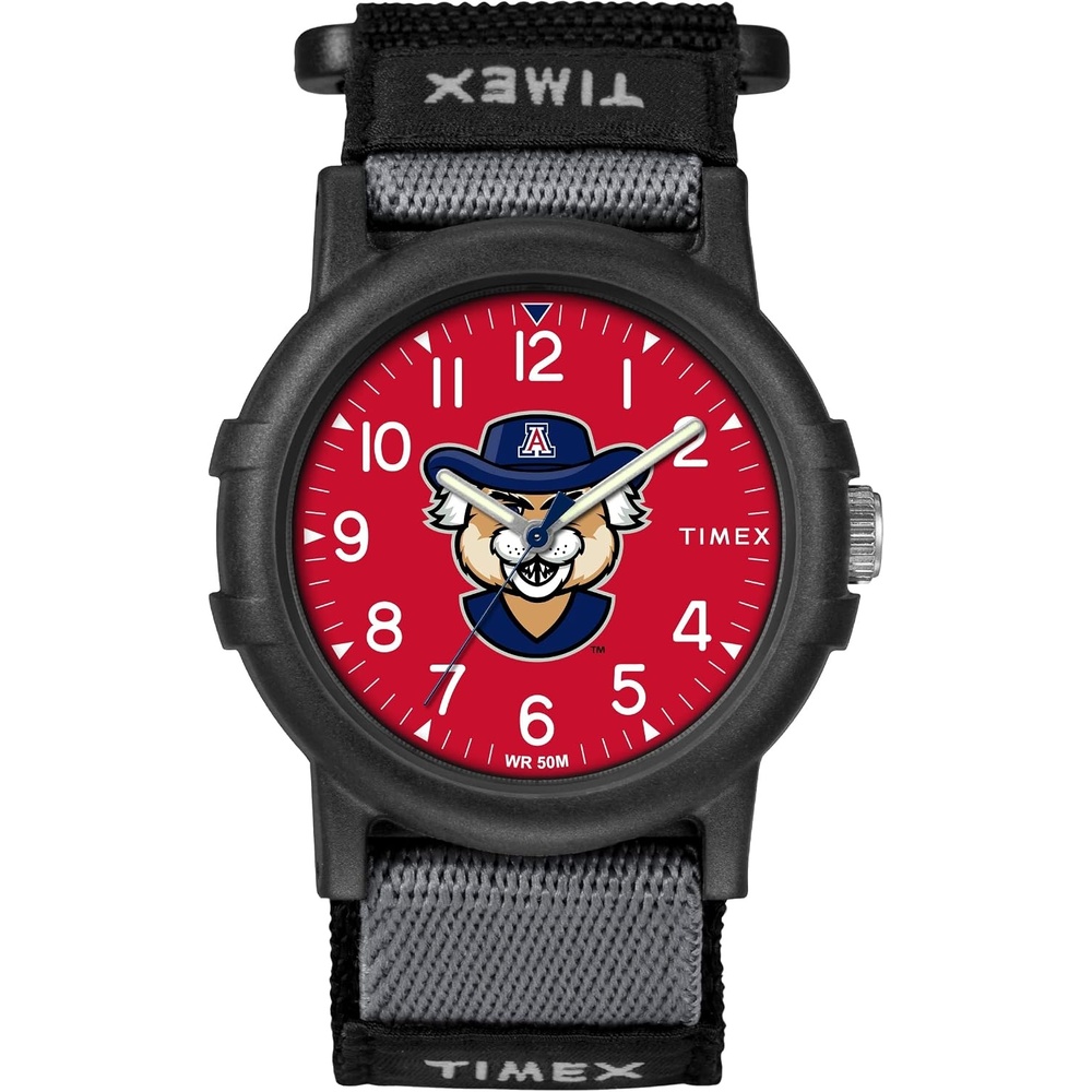 image:imageTimex Unisex Collegiate Recruit 38mm Watch Tennessee Volunteers with Black Fabric StrapArizona Wildcats
