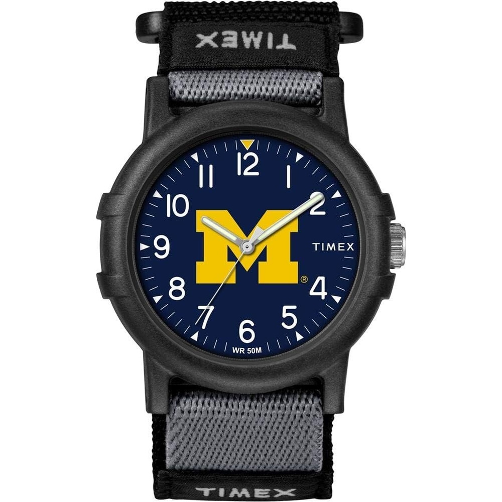image:imageTimex Unisex Collegiate Recruit 38mm Watch Tennessee Volunteers with Black Fabric StrapBlack