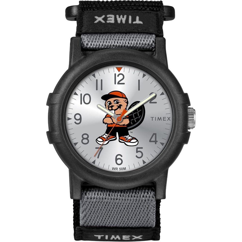 image:imageTimex Unisex Collegiate Recruit 38mm Watch Tennessee Volunteers with Black Fabric StrapOregon State Beavers