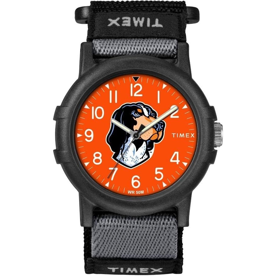 image:imageTimex Unisex Collegiate Recruit 38mm Watch Tennessee Volunteers with Black Fabric StrapTennessee Volunteers