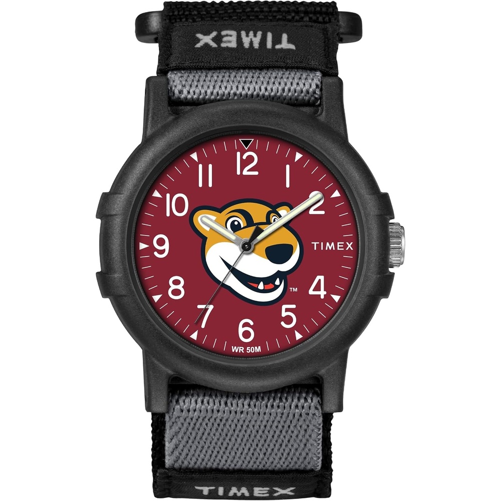 image:imageTimex Unisex Collegiate Recruit 38mm Watch Tennessee Volunteers with Black Fabric StrapWashington State Cougars