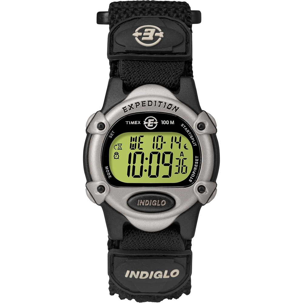 image:imageTimex Unisex Expedition Digital CAT 33mm WatchBlackSilverTone