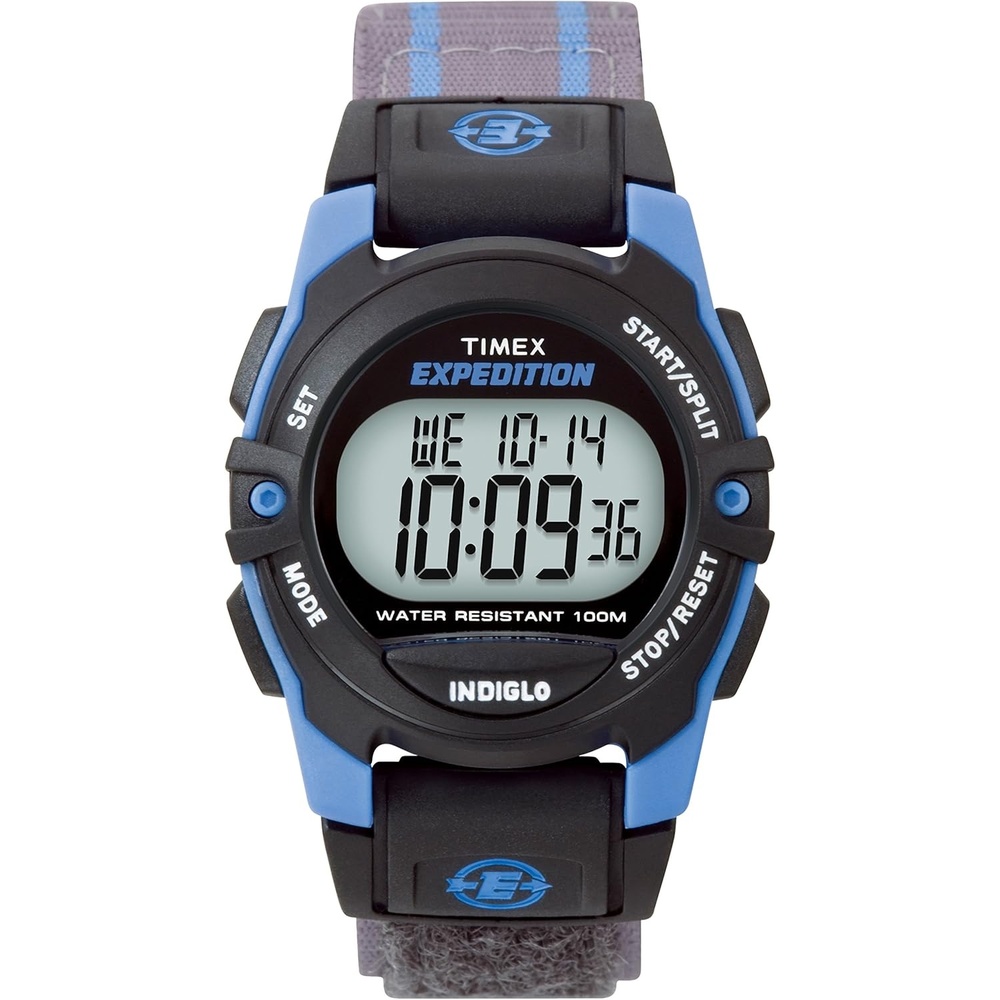 image:imageTimex Unisex Expedition Digital CAT 33mm WatchBlueBlack