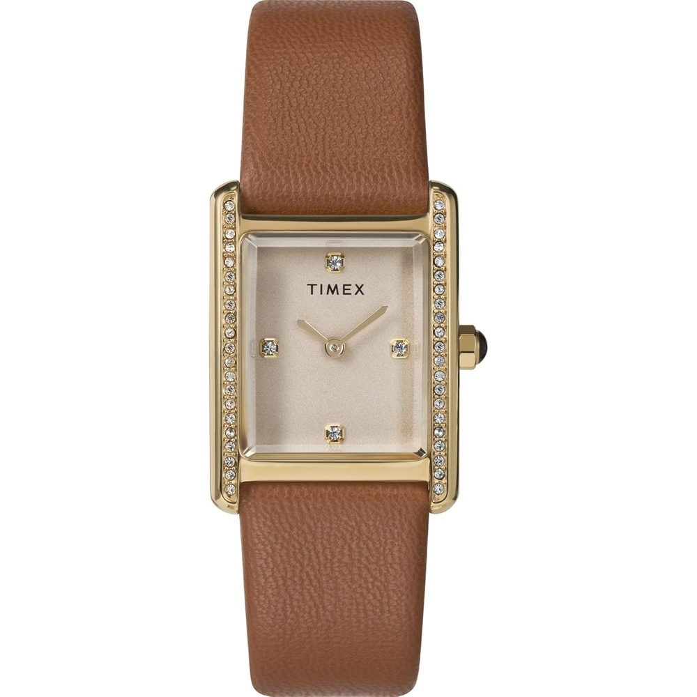 image:imageTimex Womens Hailey 24mm WatchBrownGoldToneGoldTone