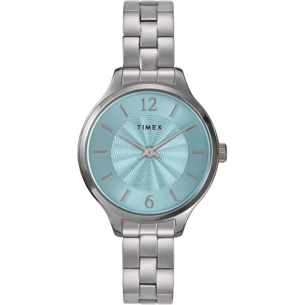 image:imageTimex Womens Peyton 32mm WatchSilverToneSilverToneBlue