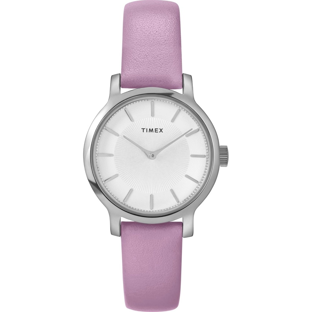 image:imageTimex Womens Transcend 31mm WatchPurpleSilverToneSilverTone