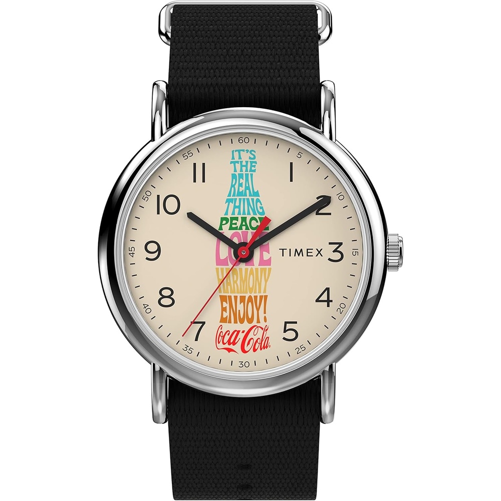 image:imageTimex x CocaCola 1971 Unity Watch CollectionWeekender Unity Black
