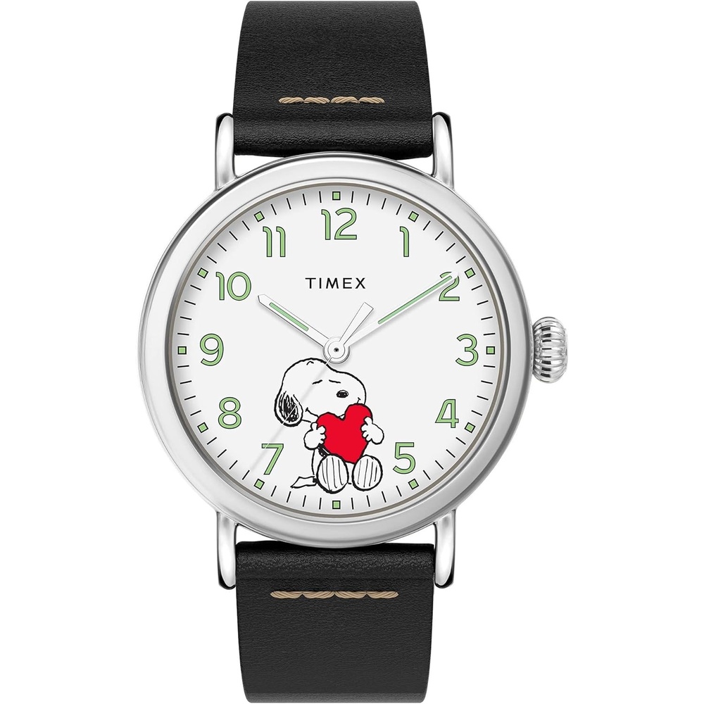 image:imageTimex x Peanuts Unisex Waterbury Standard 40mm WatchSilver